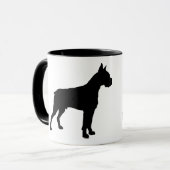 Liebe meine Boxer-Tasse Tasse (Vorderseite Links)