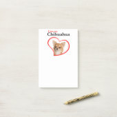 Liebe Meine Chihuahua Post-It-Notes Post-it Klebezettel (Auf Schreibtisch)