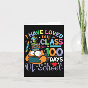 Liebe meine Cl für 100 Tage der Schule 100 Tage Le Karte