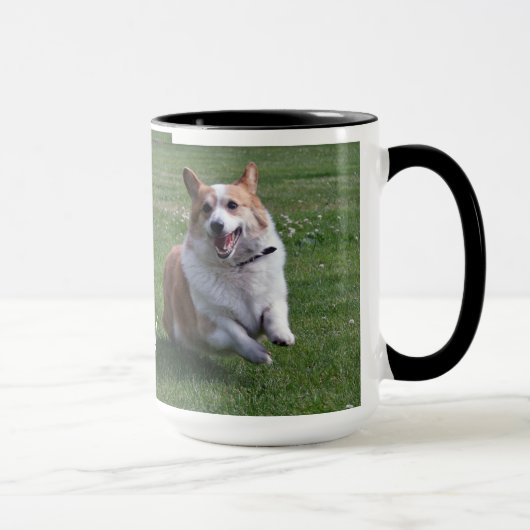 Liebe meine Corgi-Tasse Tasse (Rechts)