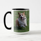 Liebe meine Corgi-Tasse Tasse (Links)