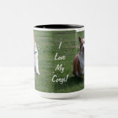 Liebe meine Corgi-Tasse Tasse (Zentrum)