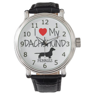 Liebe Meine Dackel Armbanduhr
