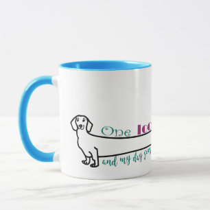 Liebe Meine Dackel Dackel Dog Funny Niedlich Blue Tasse