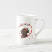 Liebe Meine Dackel Tasse (Rechts)