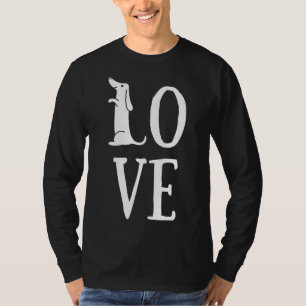 Liebe Meine Dackel Weiner Hunde Wurst Hund Dackel T-Shirt