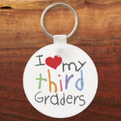 Liebe Meine dritten Grader Schlüsselanhänger (Vorderseite)