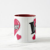 Liebe meine Feuerwehrmann-Tasse Tasse (Zentrum)