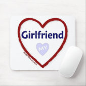 Liebe Meine Freundin Mousepad (Mit Mouse)