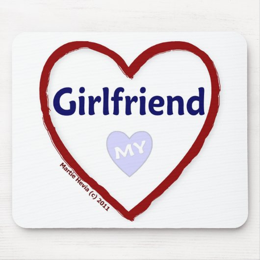 Liebe Meine Freundin Mousepad (Vorne)