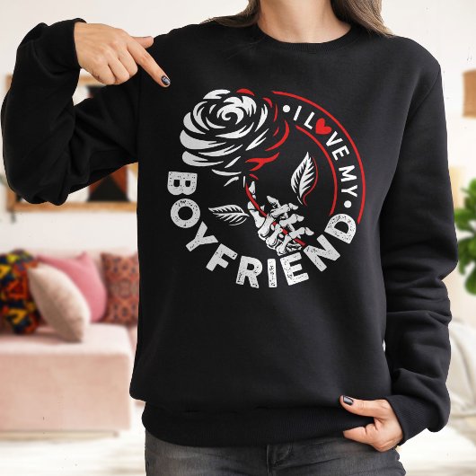 Liebe Meine Freundin Sweatshirt, Rose Shirt für ih