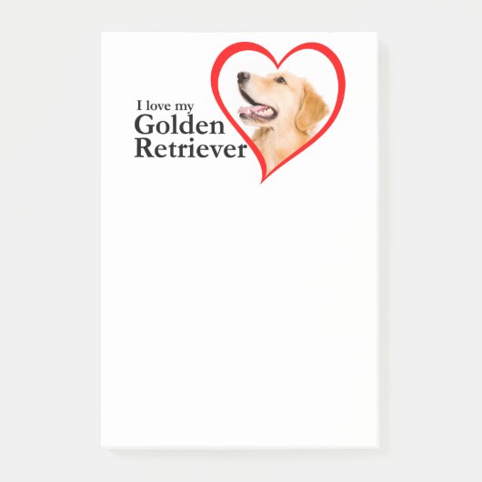 Liebe Meine goldenen Post-It-Notes Post-it Klebezettel (Vorderseite)