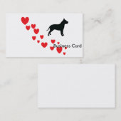 Liebe meine Grube Visitenkarte (Vorne/Hinten)