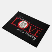 Liebe meine heisere Tür-Matte Fußmatte (Schrägansicht)