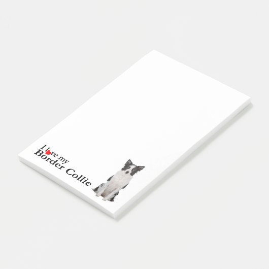 Liebe Meine Hinweise zur Grenzkontrolle Post-it Klebezettel (angewinkelt)