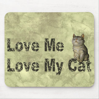 Liebe meine Katze Mousepad