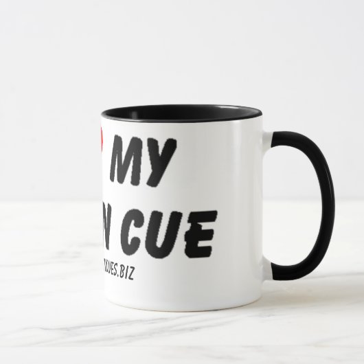 Liebe meine Kronen-Stichwort-Schale Tasse (Rechts)