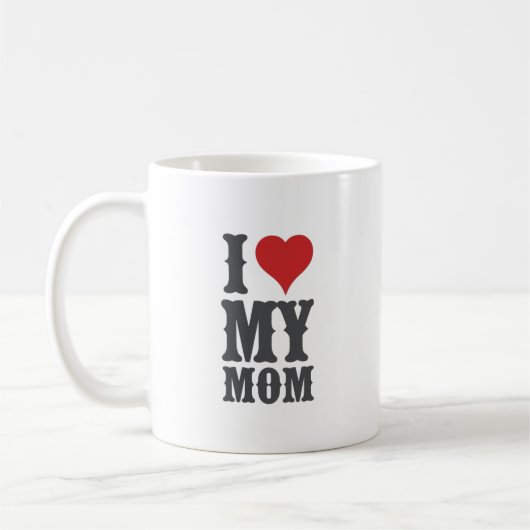 Liebe Meine Mama Kaffeetasse (Links)