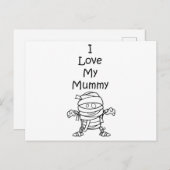 Liebe Meine Mama-Kreationen mit Freude Postkarte (Vorne/Hinten)