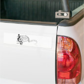 Liebe meine Musik Autoaufkleber (Auf Lkw)