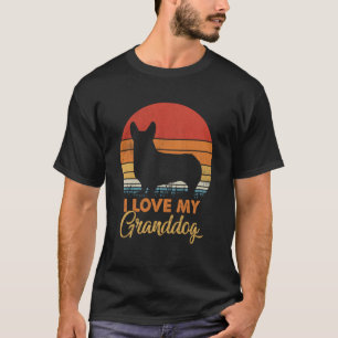 Liebe meine Pembroke Welsh Corgi Großeltern T-Shirt