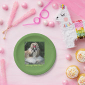 Liebe meine Platte Shih Tzu Pappteller (Party)