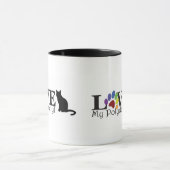 LIEBE meine Polydactyl Tasse (Zentrum)