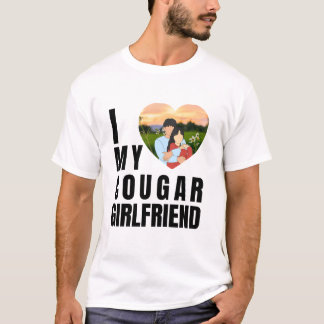 Liebe meine Puma lustiges älteres Freundin Dating- T-Shirt
