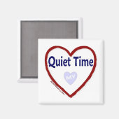 Liebe Meine ruhige Zeit Magnet (Vorderseite/Rückseite)