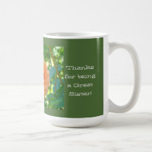 Liebe Meine Schwester Tasse Dank, dass sie eine gr