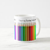 Liebe meine Sonntagsschulen-Lehrer-Tasse Kaffeetasse (VorderseiteRechts)