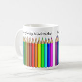 Liebe meine Sonntagsschulen-Lehrer-Tasse Kaffeetasse (Vorderseite Links)