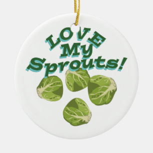 Liebe meine Sprösslinge Keramik Ornament