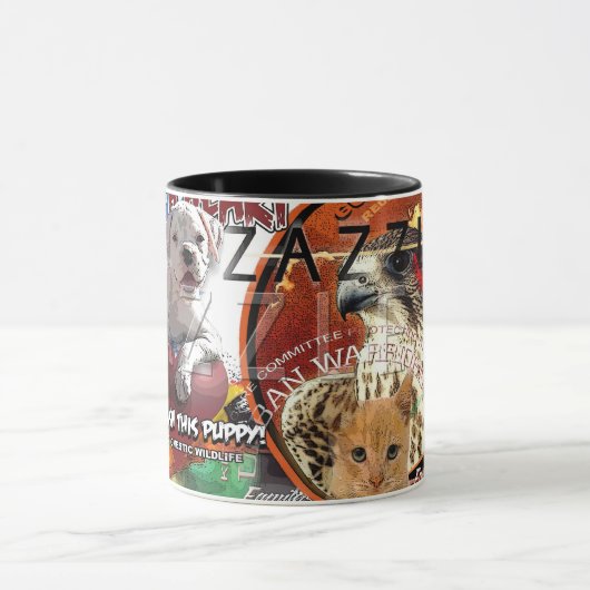 LIEBE MEINE TASSE DER TIER-COFFEEE (Zentrum)