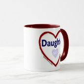 Liebe Meine Tochter Tasse (VorderseiteRechts)