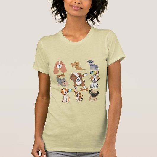 Liebe meine Welpen T-Shirt (Vorderseite)