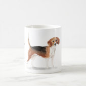 Liebe meinen Beagle Kaffeetasse (Mittel)