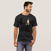Liebe meinen Boxerhund T-Shirt (Vorne ganz)