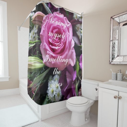 Liebe meinen Duschvorhang (Beispiel)