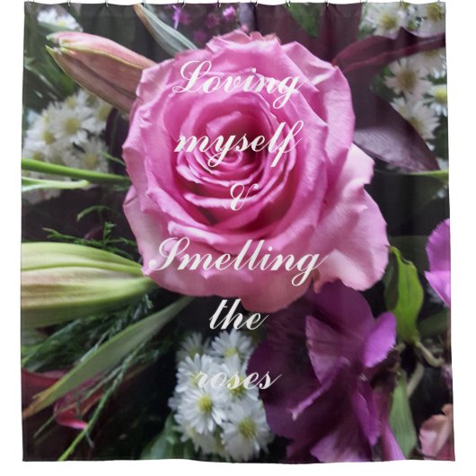 Liebe meinen Duschvorhang (Vorderseite)