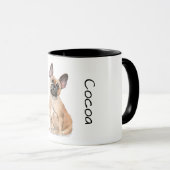 Liebe meinen Frenchie (braun) Tasse (VorderseiteRechts)