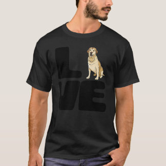 Liebe meinen Labrador Retriever Hund T-Shirt