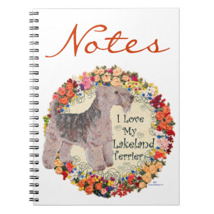 Liebe meinen Lakeland Terrier Notizblock