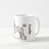 Liebe meinen Pudel Kaffeetasse (VorderseiteRechts)