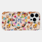 Liebe meinen Stamm iPhone Hülle (Rückseite (Horizontal))
