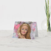 Liebe meiner Dollars Karte (Rückseite)