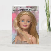 Liebe meiner Dollars Karte (Rückseite)