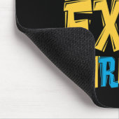 Liebe meiner Heimat mit dem Extra Chromie Down Syn Mousepad (Ecke)