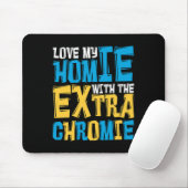 Liebe meiner Heimat mit dem Extra Chromie Down Syn Mousepad (Mit Mouse)