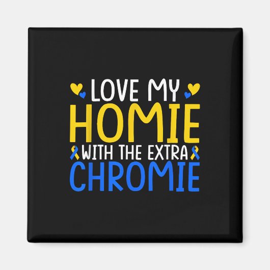 Liebe meiner Heimat mit Extra Chromie Magnet (Vorne)